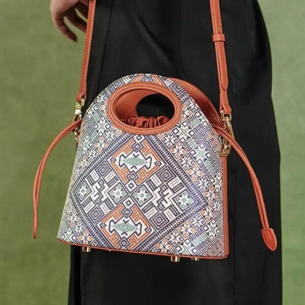 1_Zhuang_Brocade_Vintage_Drawstring_Bucket_Bag_FJ120670 1_Zhuang_Brocade_Vintage_Drawstring_Bucket_Bag_FJ120670