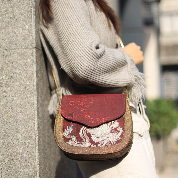 3_ウルトラライト_サドルバッグ_限定_ロング_刺繍_花緒_シルク_GD1201付き 3_Ultra-Light_Saddle_Bag_Limited_Edition_Loong_Embroidery_with_Hualuo_Silk_GD1201