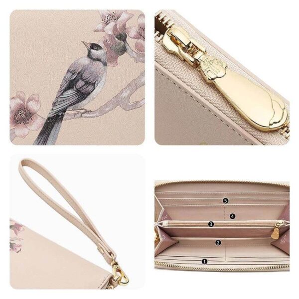 中国_美的_オリジナル_プリント_レディース_コンパクト財布_中文-2467156 Chinese_Aesthetic_Original_Print_Women_s_Compact_Wallet_-_SinoCultural-2467156