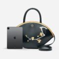 Embroidery_Leather_Black_Basket_Handbag3D_Peach_Blossom_P120469