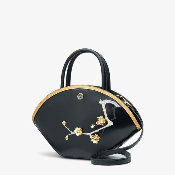 Embroidery_Leather_Black_Basket_Handbag_3D_Peach_Blossom_-_SinoCultural-2470399 Embroidery_Leather_Black_Basket_Handbag_3D_Peach_Blossom_-_SinoCultural-2470399