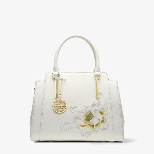 Embroidery_Leather_Tote_Bag_Blooming_White_Lotus_-_SinoCultural-2476032 Embroidery_Leather_Tote_Bag_Blooming_White_Lotus_-_SinoCultural-2476032