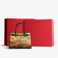 Handmade_Fragrant_Cloud_Silk_Black_Leather_Kelly_Bag_Chinese_Painting_-_SinoCultural-W4188-2_1