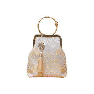 Brocade Jacquard New Chinese Style Kiss Lock Purse