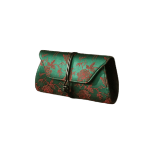 Xiangyunsha Silk Vintage New Chinese-Style Evening Clutch Wallet