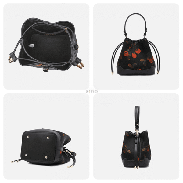 Xiangyunsha_Silk_Leather_Printed_Persimmon_Bucket_Bag_YS220680_0 Xiangyunsha_Silk_Leather_Printed_Persimmon_Bucket_Bag_YS220680_0