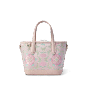 Shu Brocade Butterfly Peony Romance Motif Luxury Crossbody Bag