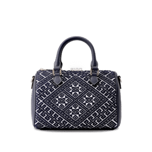 Zhuang Brocade Flying Swallow Embroidered Tote Bag