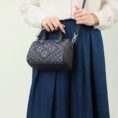 zhuang-brocade-flying-swallow-tote-bag-model-crossbody-blue-dress