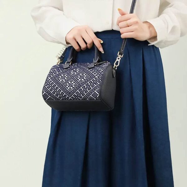 zhuang-brocade-flying-swallow-tote-bag-model-crossbody-blue-dress zhuang-brocade-flying-swallow-tote-bag-model-crossbody-blue-dress